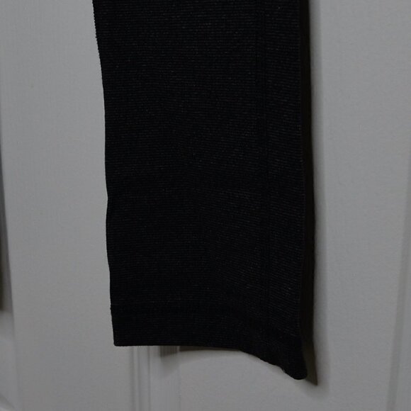Lululemon Will Pant High Rise Black Deep Coal Slub Denim Sz 2 - Picture 7 of 7